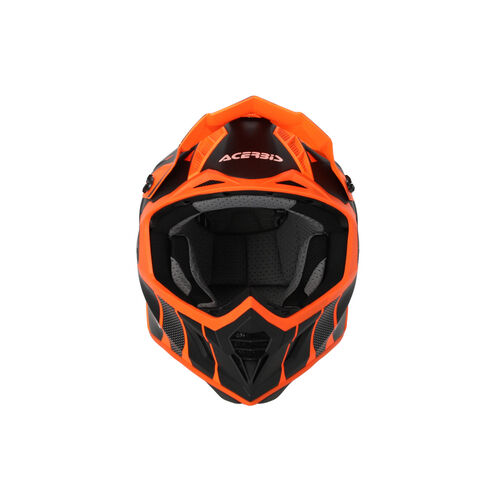 Шлем Acerbis X-TRACK MIPS  22-06 Black/Orange Fluo, M