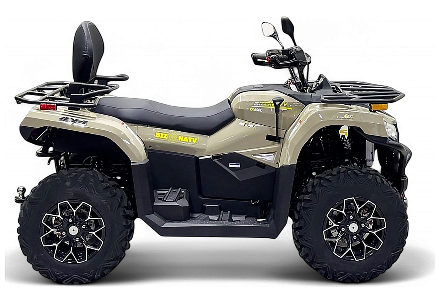 Квадроцикл Bizon YK450A (ПТС) (Песочный)