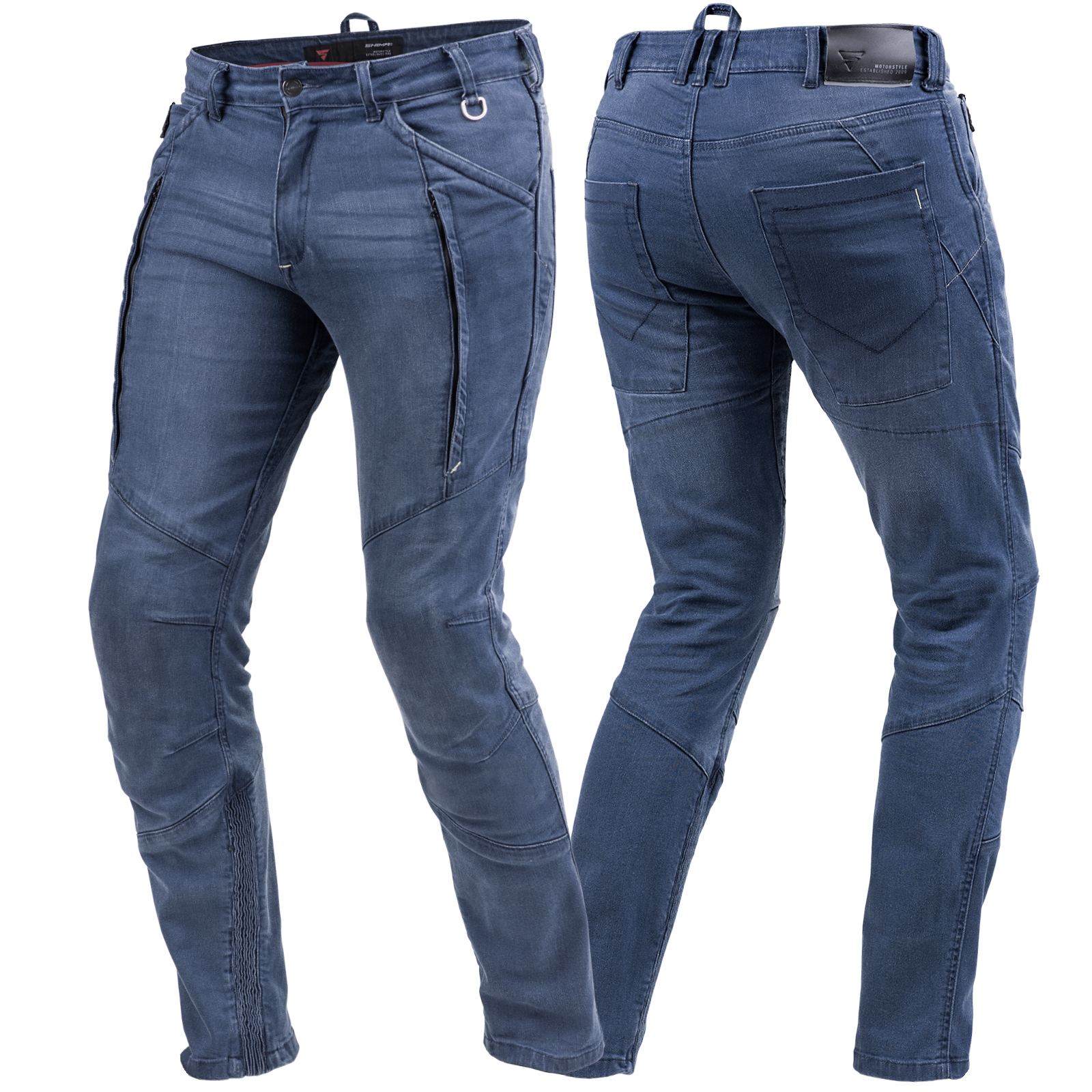 Мотоджинсы SHIMA GHOST JEANS BLUE