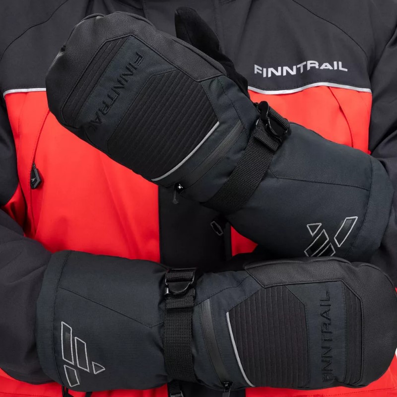 Рукавицы мужские утепленные Nordic 2942 Graphite 