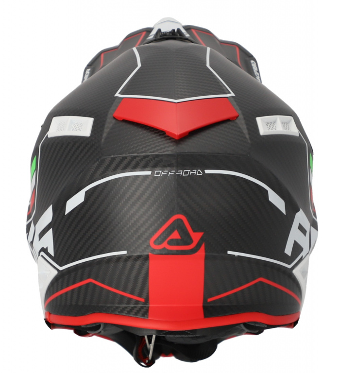 Шлем Acerbis STEEL CARBON 22-06 Black/Red, L