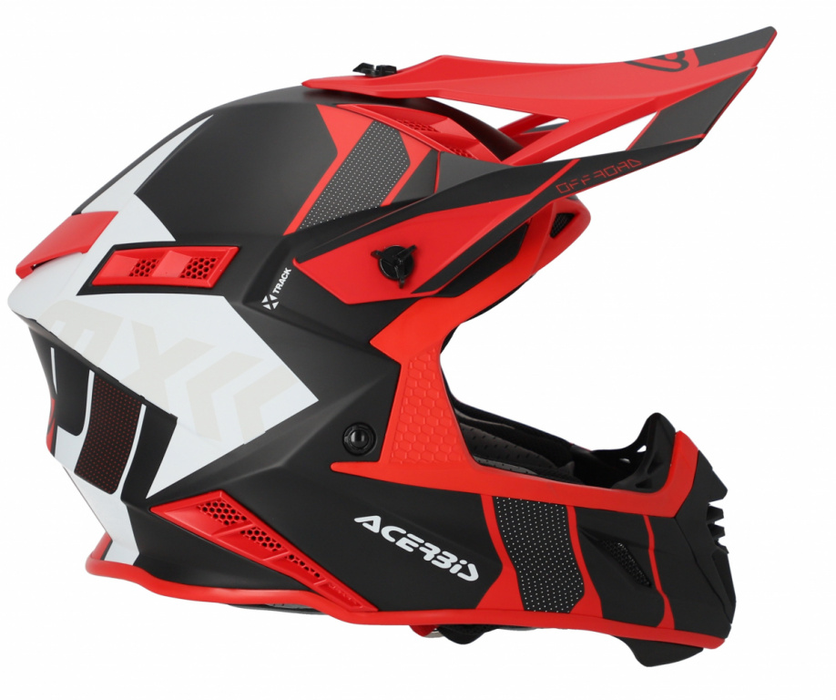 Шлем Acerbis X-TRACK 22-06 Black/Red, M