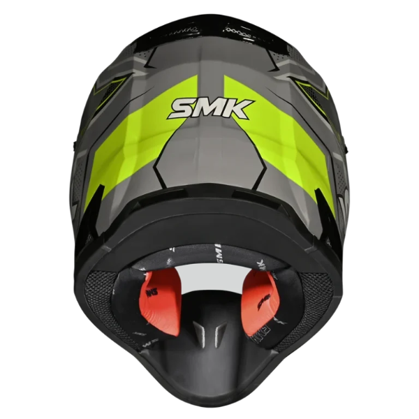 Шлем SMK ALLTERRA MAVERIX, цвет серый/желтый