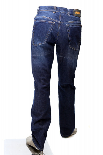 MCP Мотоджинсы мужские Cobra Cotton (Синий однотонный Stonewash, 30)
