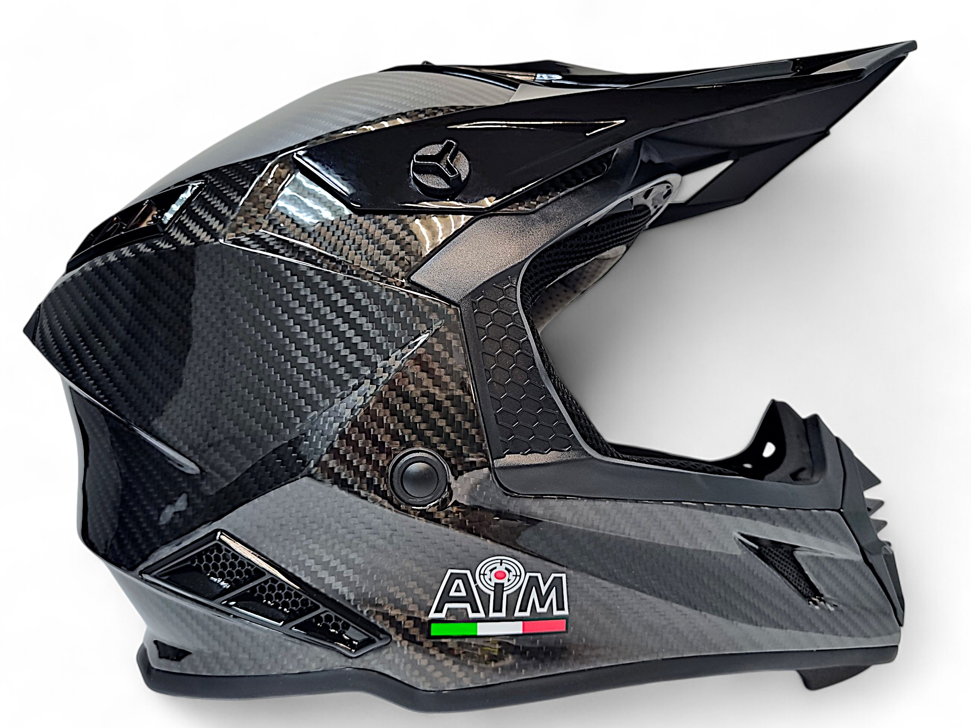 Шлем AIM RH855 Carbon 3K Glossy