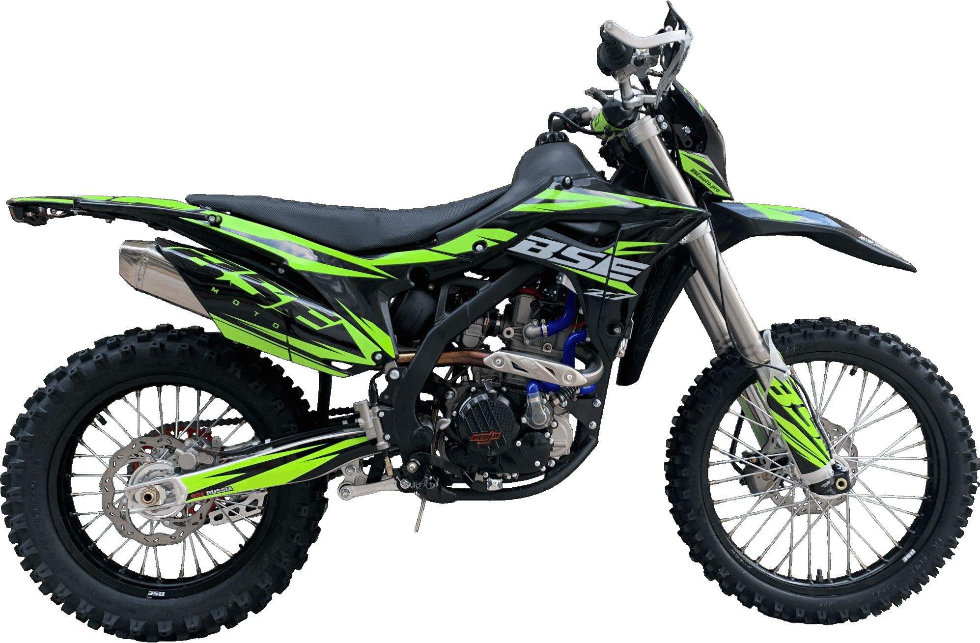 Кроссовый мотоцикл BSE Z7 Green Blast (020)