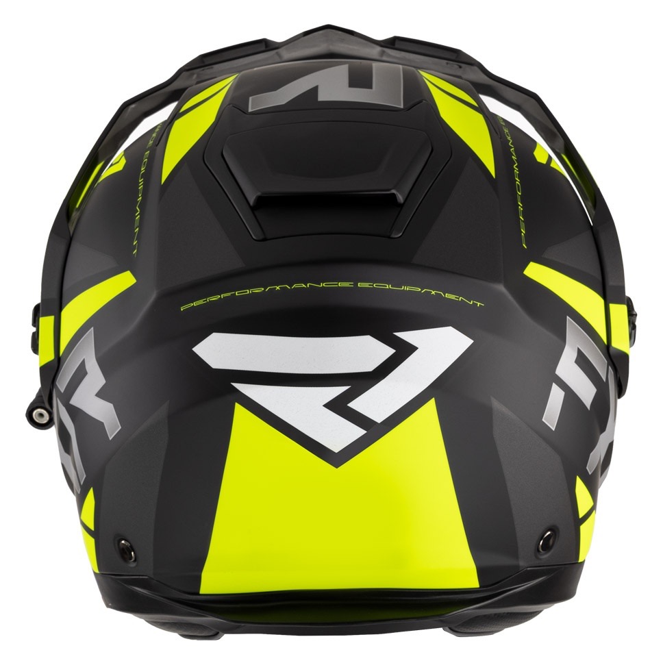 Шлем FXR Maverick X с подогревом ( Black/Hi Vis)