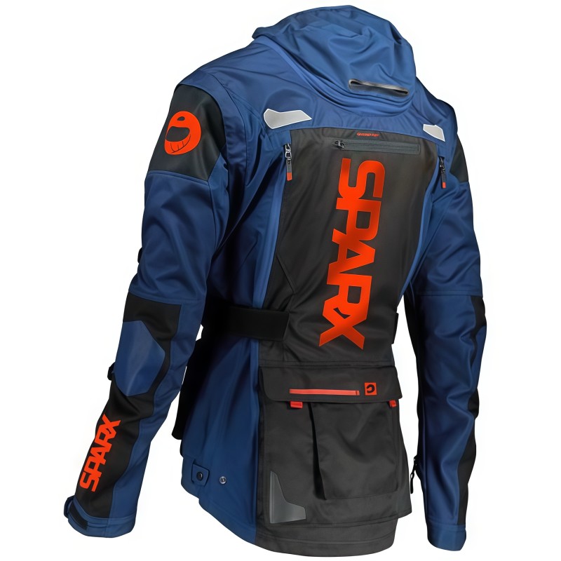 Эндуро куртка, Sparx, GX10,сине-оранжевый