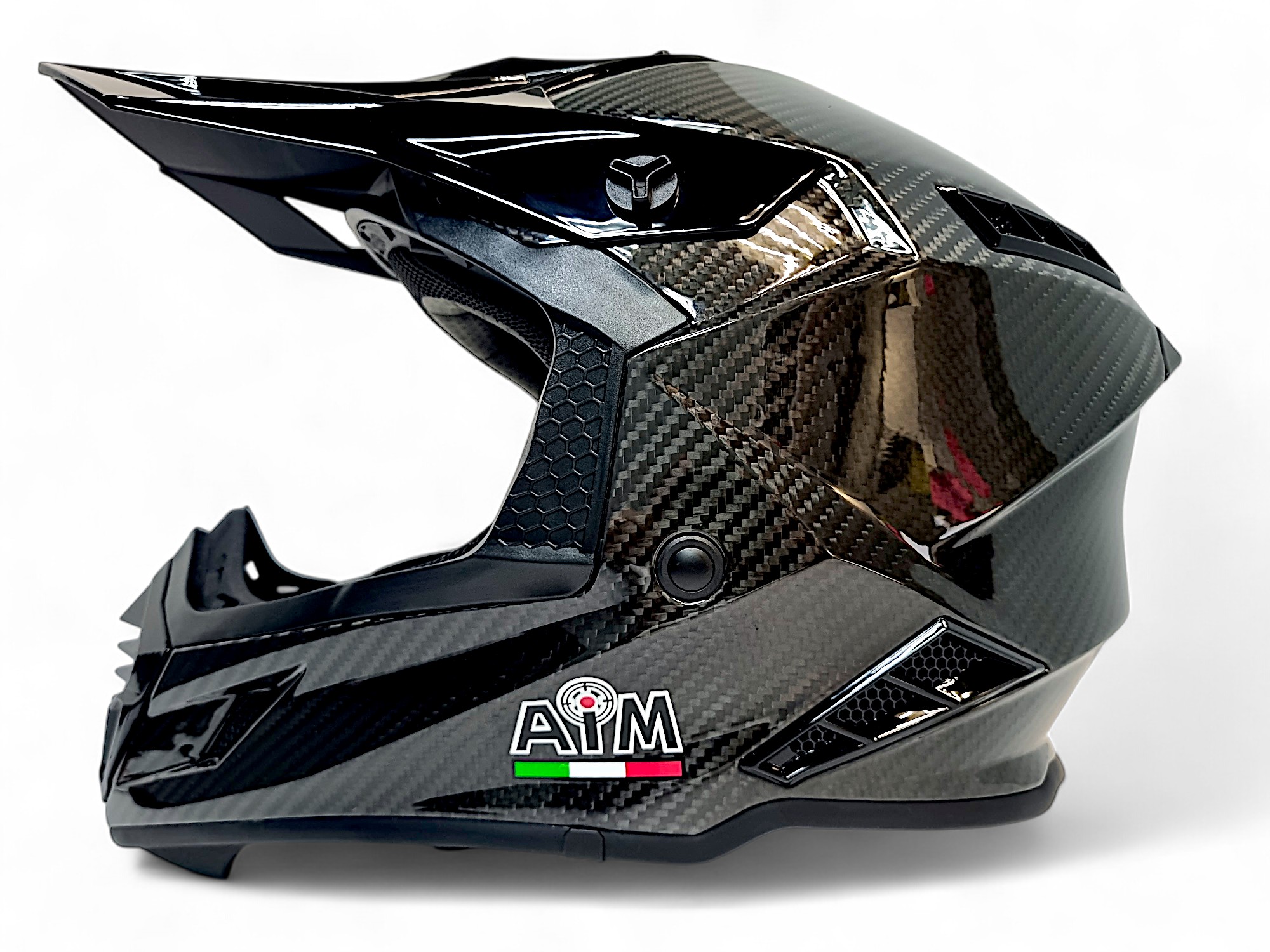 Шлем AIM RH855 Carbon 3K Glossy