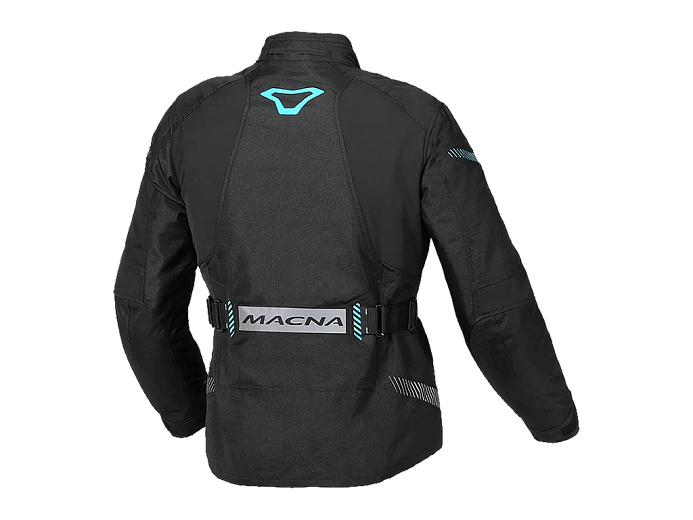 Куртка MACNA NIVALA ткань женская черная/голубая S