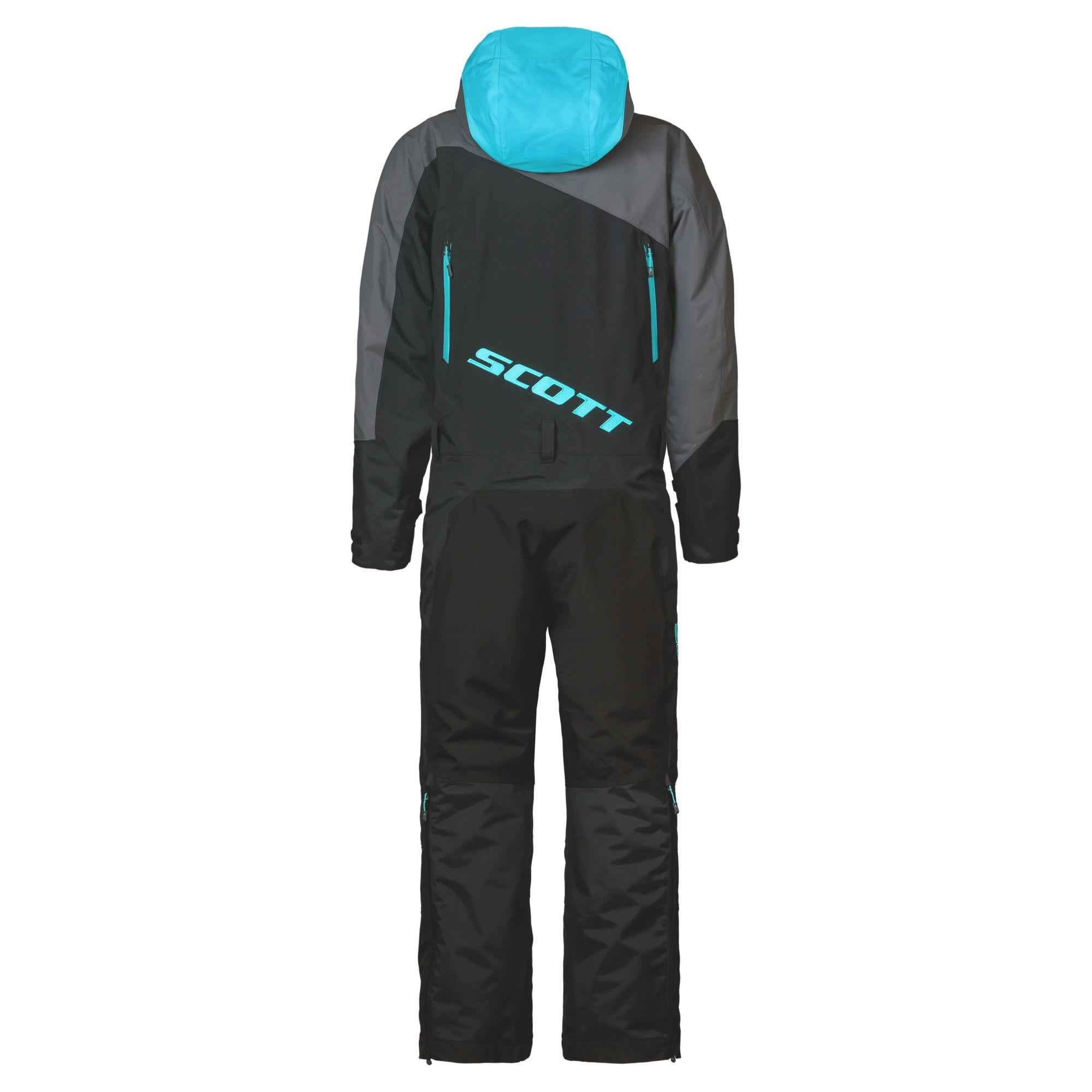 Комбинезон жен. Back-X Dryo  (S, Black/breeze blue)  