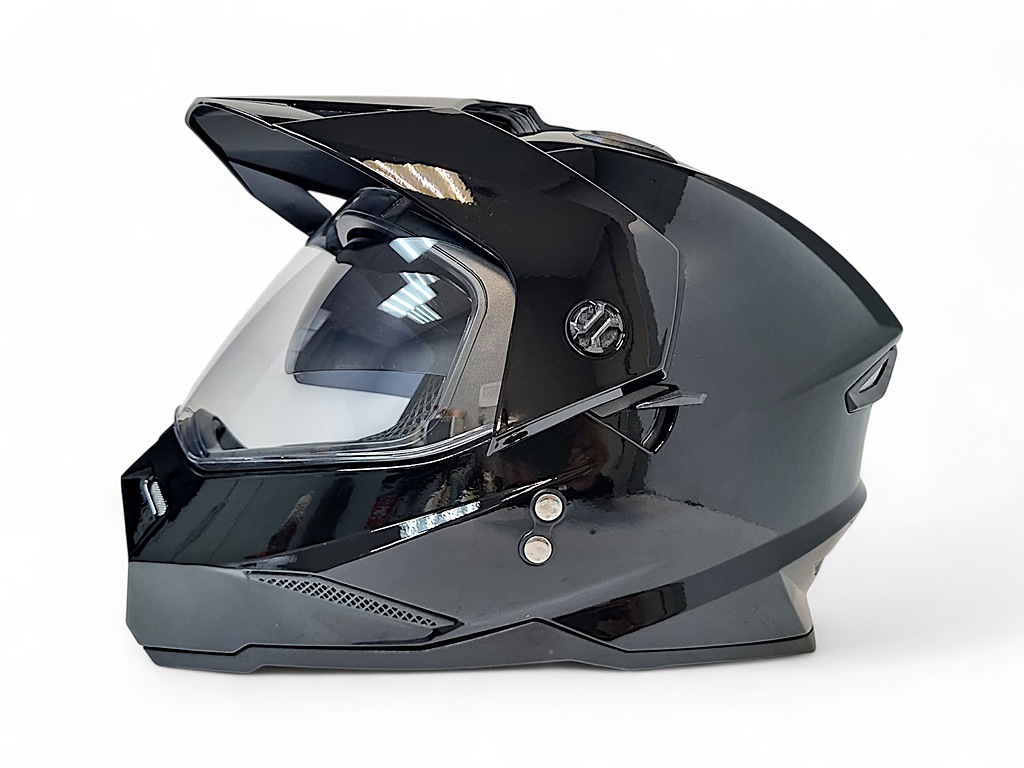 Шлем детский Aim JK802Y Black Glossy