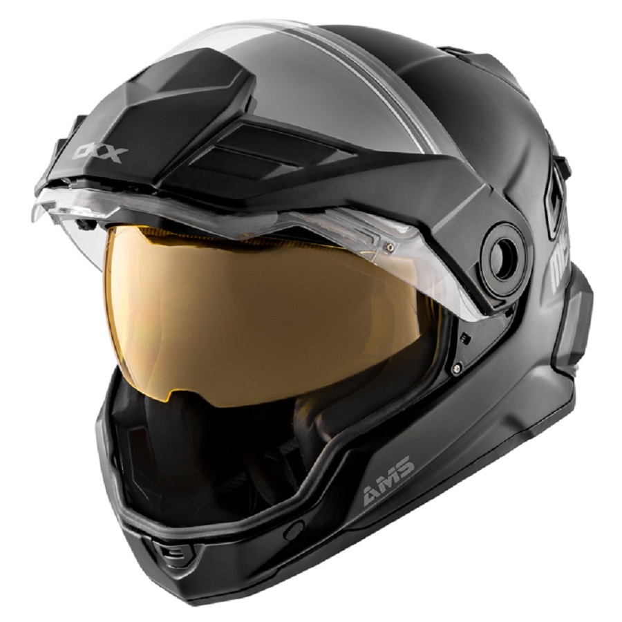 Шлем MISSION AMS EDL SOLID BK 2XL CKX 