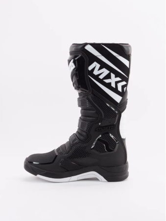 Мотоботы STAREZZI MILANO, BLACK/WHITE, 43