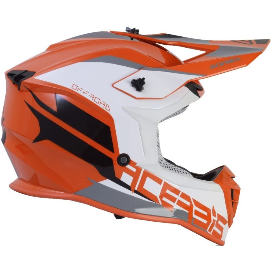 Шлем Acerbis LINEAR orange/White