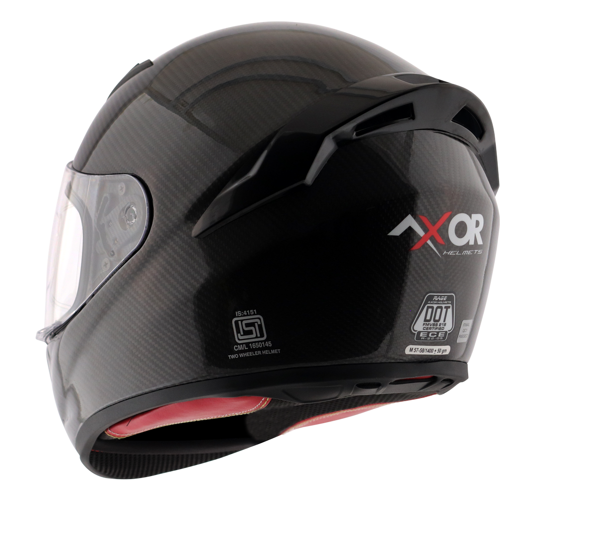 Шлем AXOR RAGE CARBON-E, карбон 