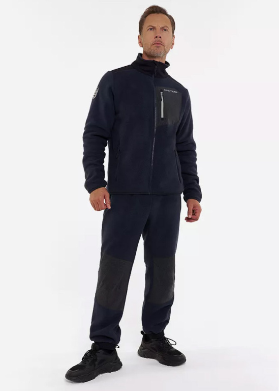 Термокуртка мужская флисовая Sherpa 1397 Graphite