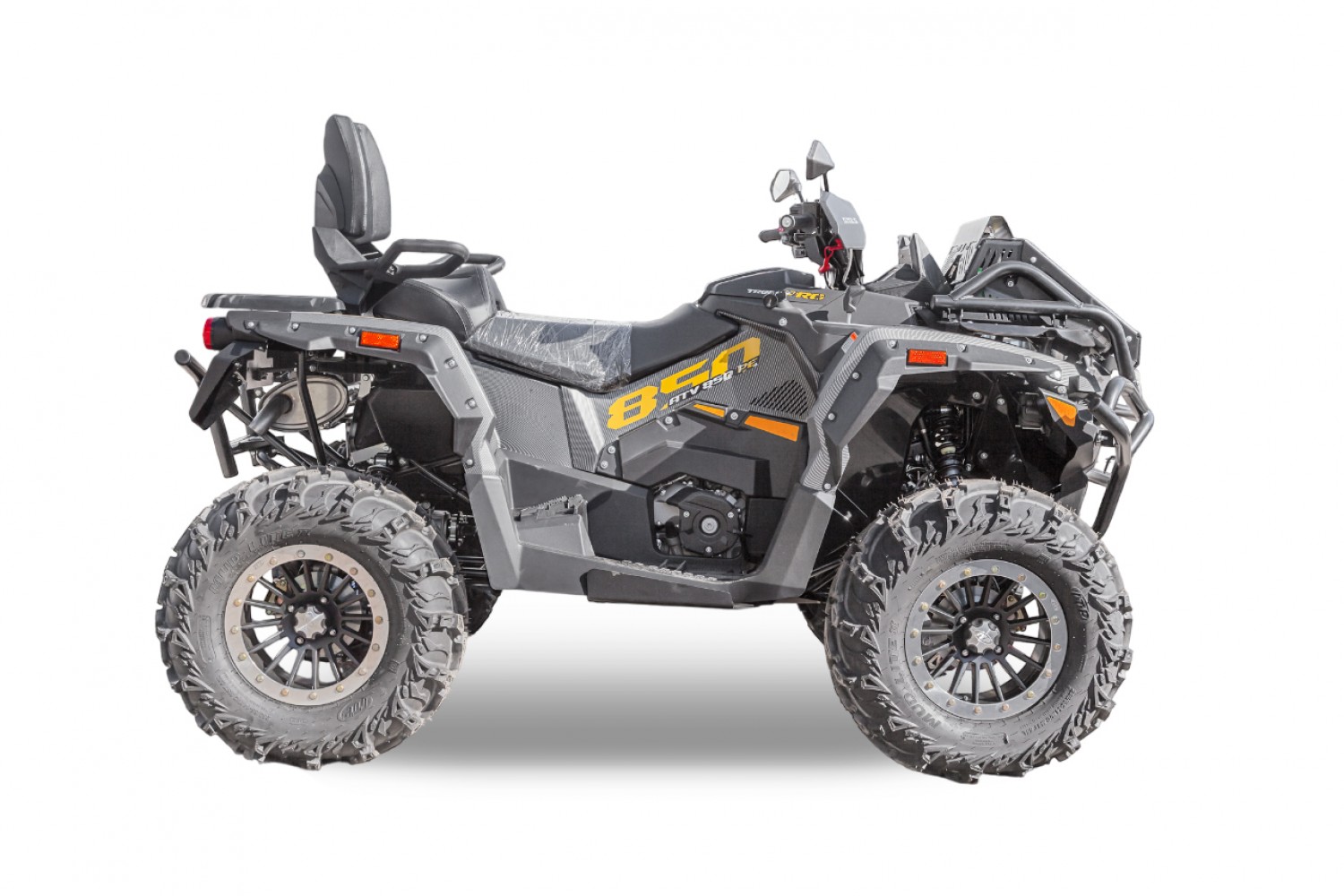 Квадроцикл STELS ATV850 (PE) Многоцветный (серо - черный)