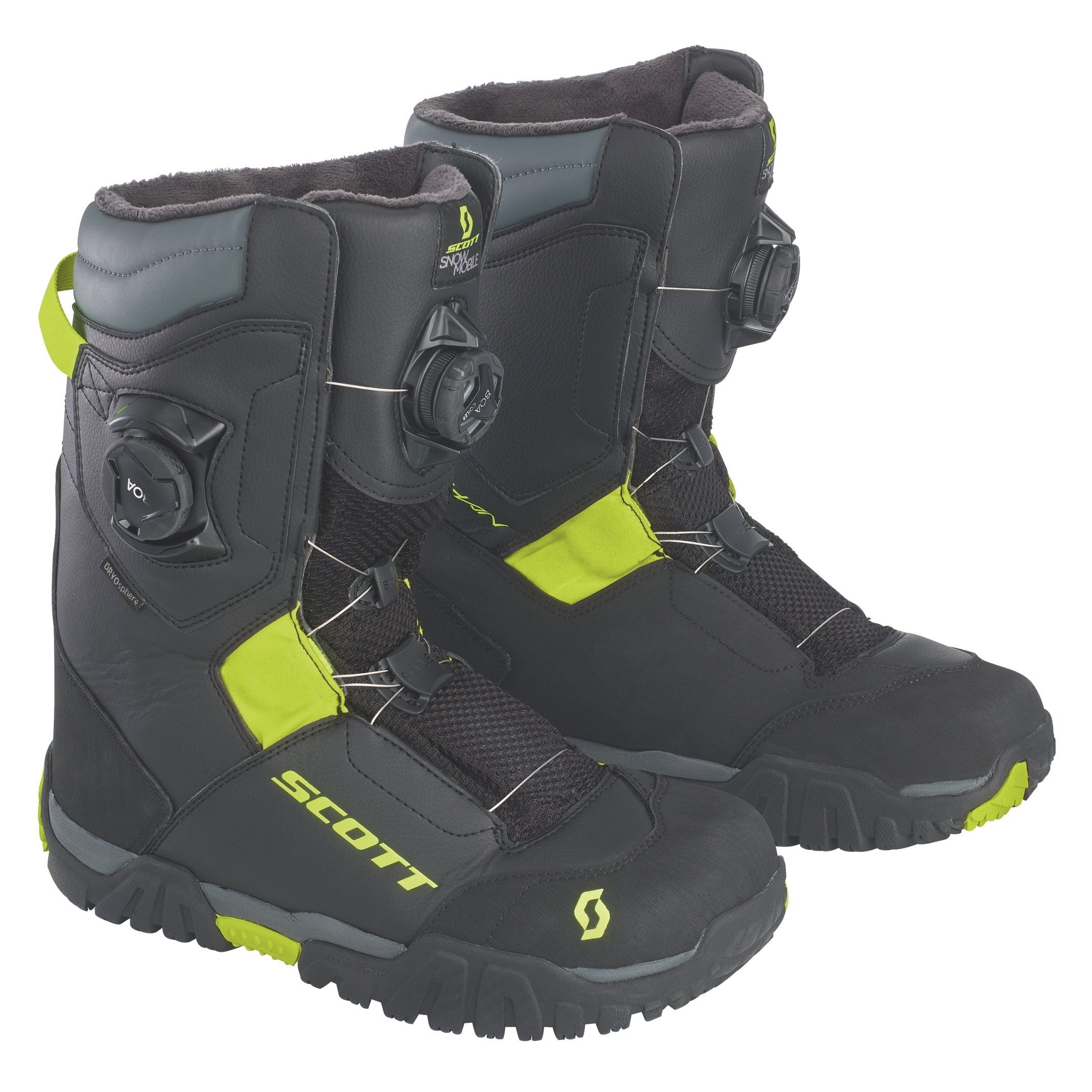 Боты Kulshan (44.0, black/safety yellow)  SC_279507-6802044