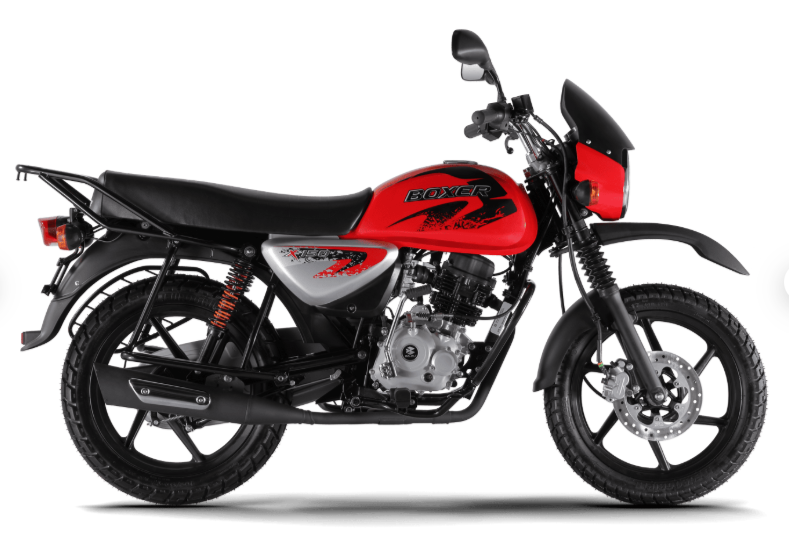 Мотоцикл Bajaj Boxer BM 150 черно-красный 