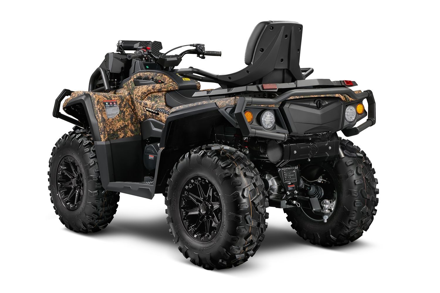 Квадроцикл Pathcross MAX 1000 ARMY29CST YIT ST4 диджитал