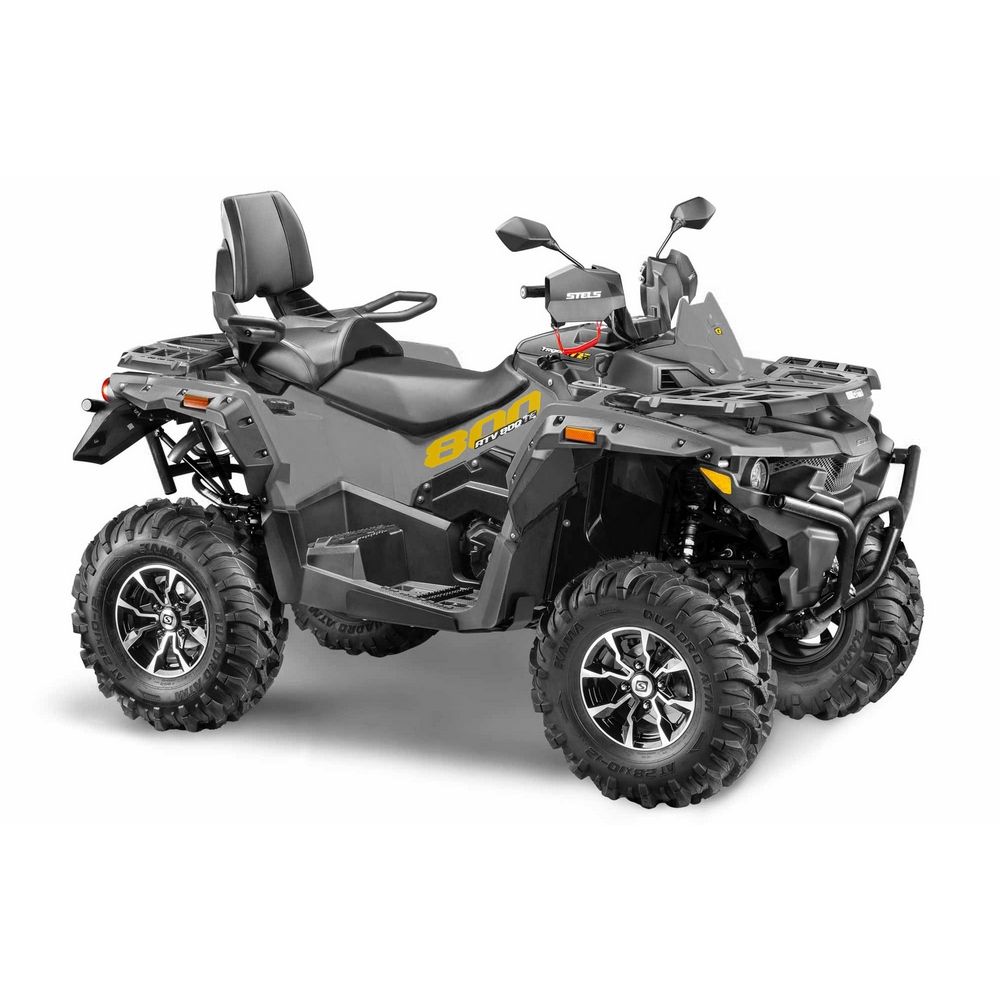 Квадроцикл STELS ATV800 (TE), Многоцветный (Серо-черный)