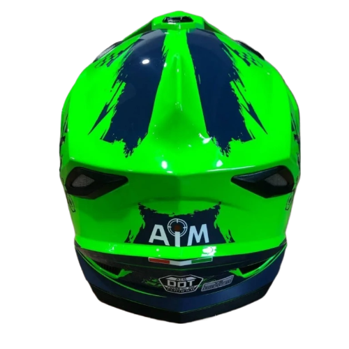 Шлем детский Aim JK802Y Green/Blue