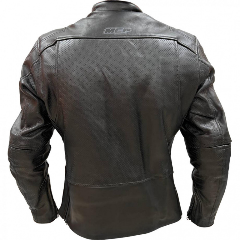 MCP Мотокуртка кожаная Hudson  (черный L)