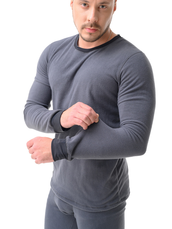 STARKS Кофта WARM Fleece Shirt (муж.,М,серый)