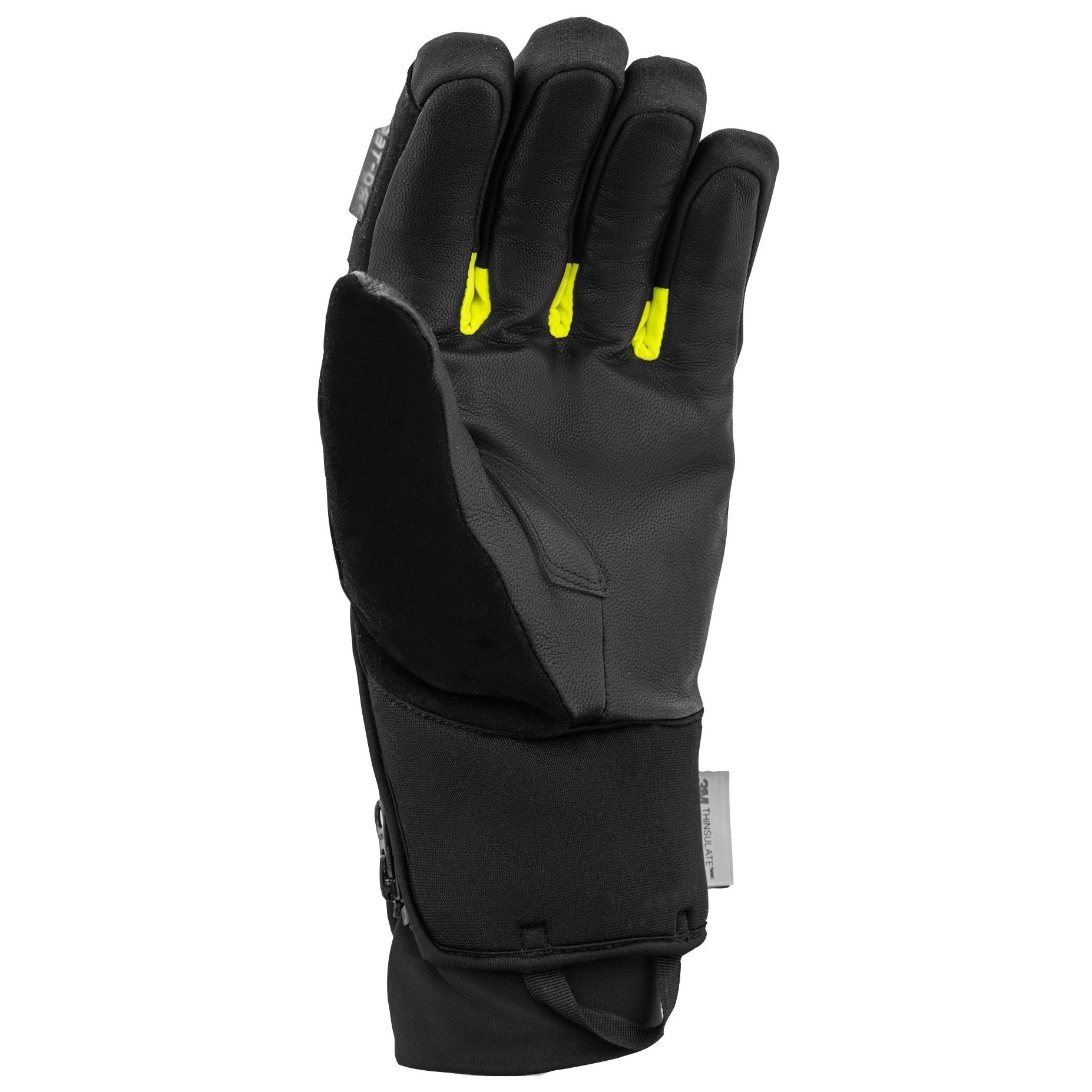 Перчатки FXR Transfer c утеплителем (Black/Hi Vis, L)