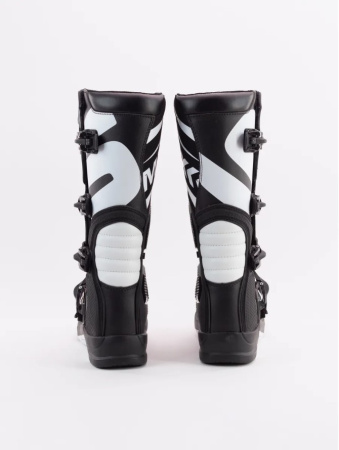 Мотоботы STAREZZI MILANO, BLACK/WHITE, 45