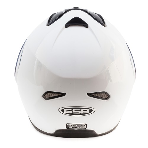 Шлем G-339 WHITE  GLOSSY, XXL