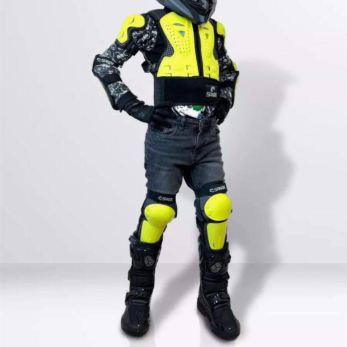 Комплект защиты, Sparx, BA10 K, желтый, L/XL