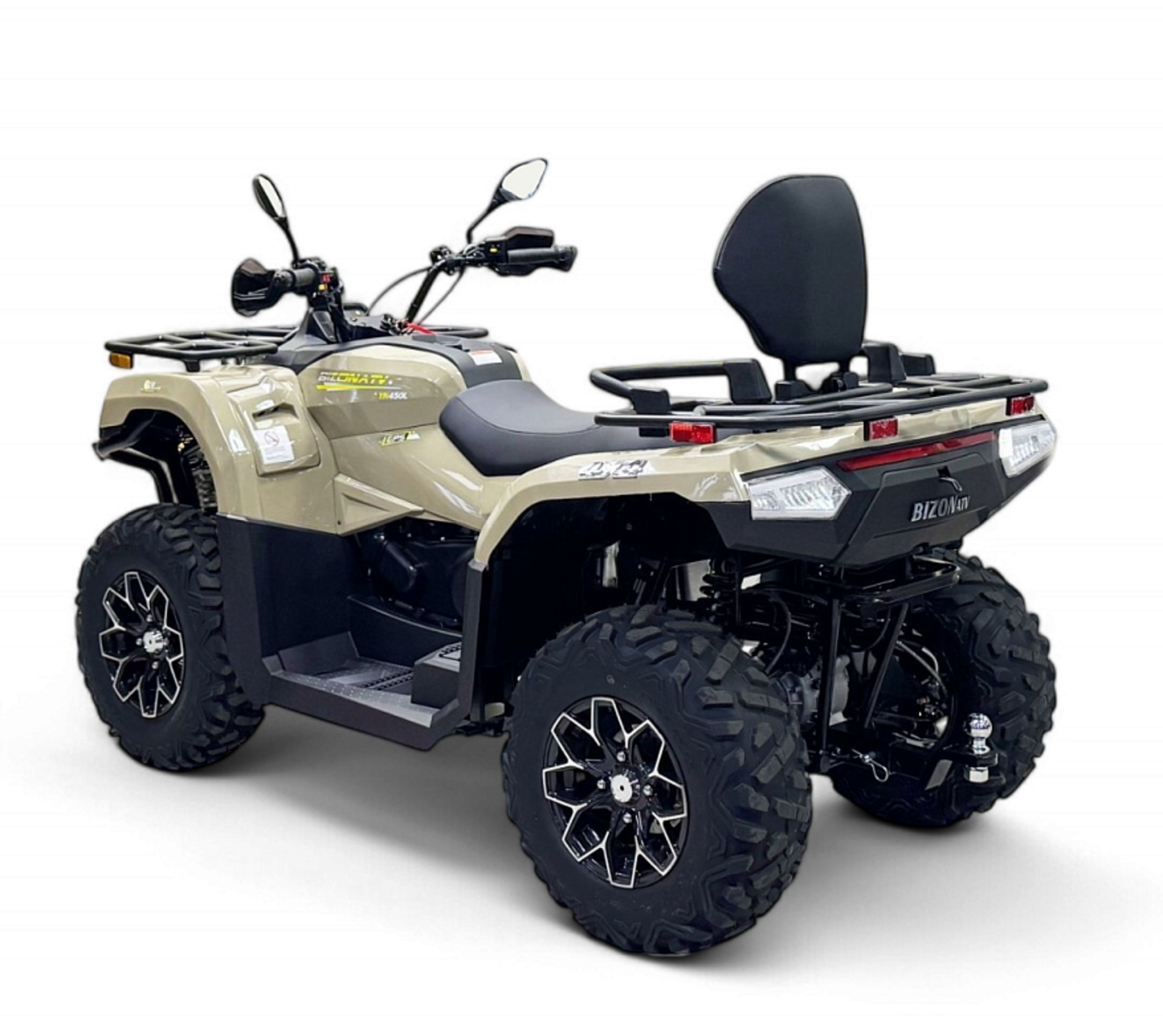 Квадроцикл Bizon YK450A (ПТС) (Песочный)