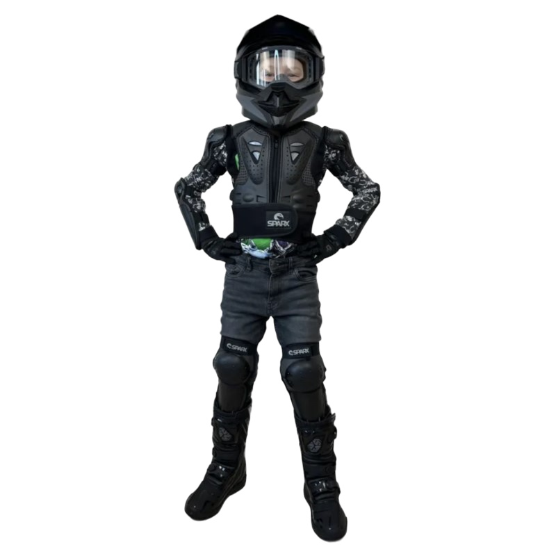 Комплект защиты, Sparx, BA10 K, черный, L/XL