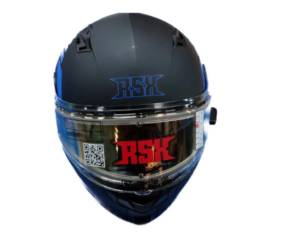 Шлем RSX Spark (HS-159) Winter ЧЕРНО-СИНИЙ МАТОВЫЙ