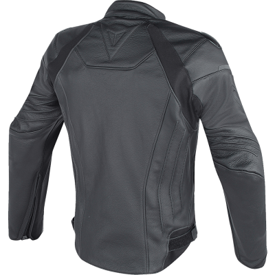 Куртка кож. FIGHTER PERF (46, BLACK/BLACK)