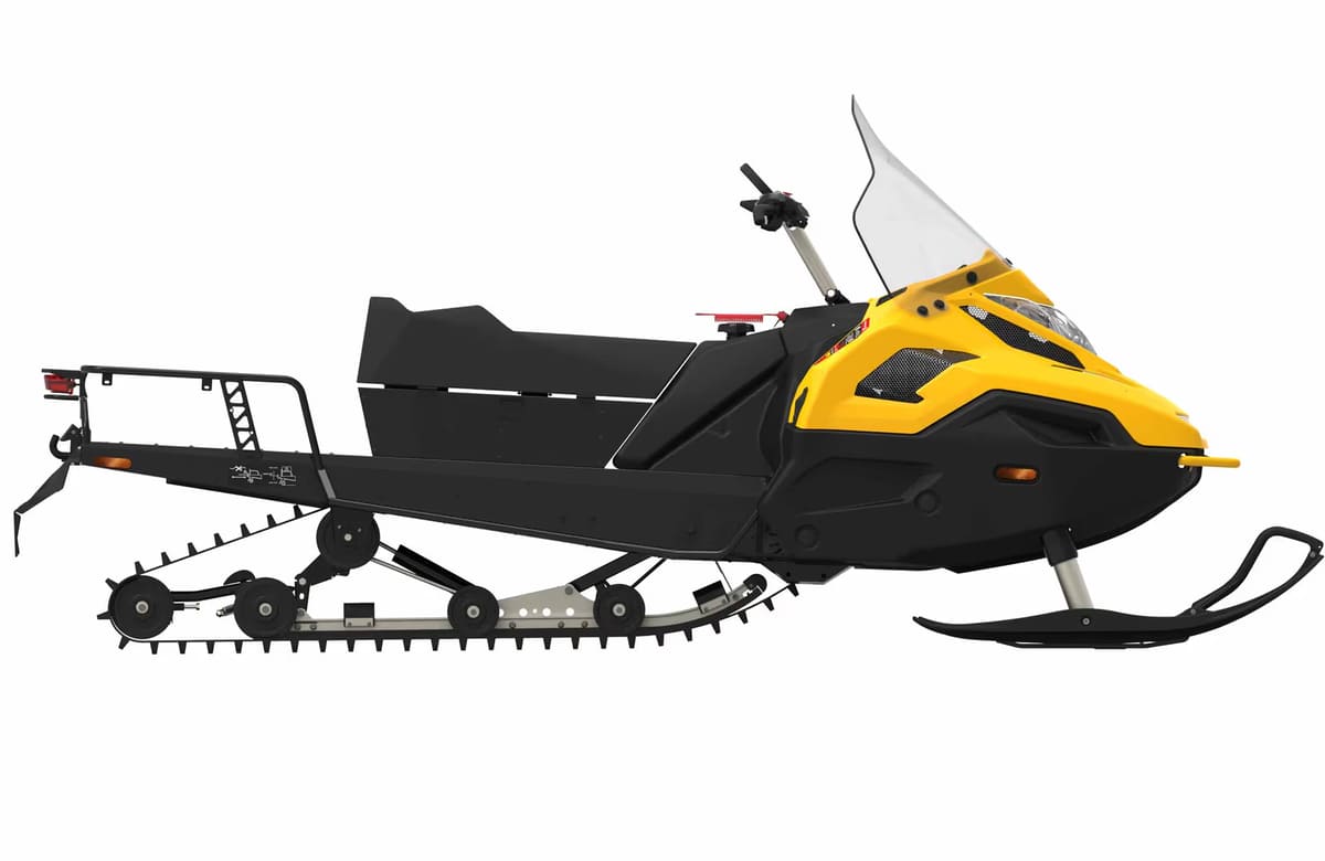 Снегоход STELS СТАВР MS600 SWT ST  (Желтый/Черный) 