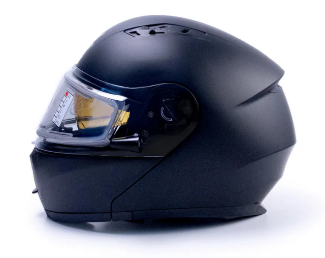 Шлем VEGA Spark (HS-158) Winter, черный матовый, M