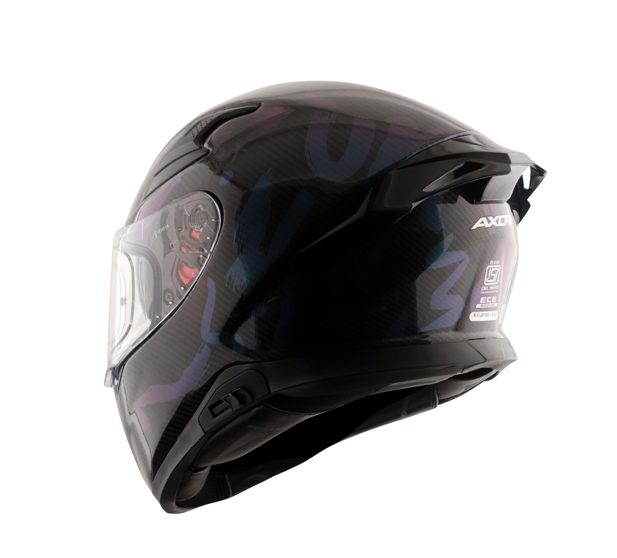 Шлем AXOR APEX BRUTE SMALL CHECKS, карбон 