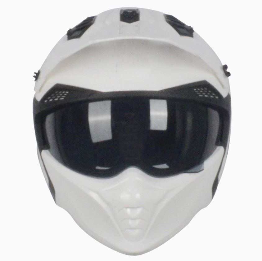 Шлем открытый RSX Samurai(711) ,белый