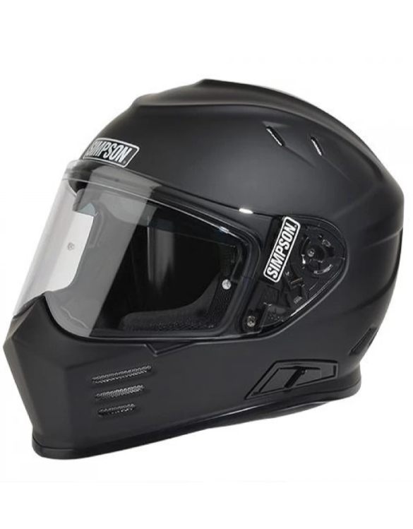 SIMPSON Шлем VENOM MATT BLACK L