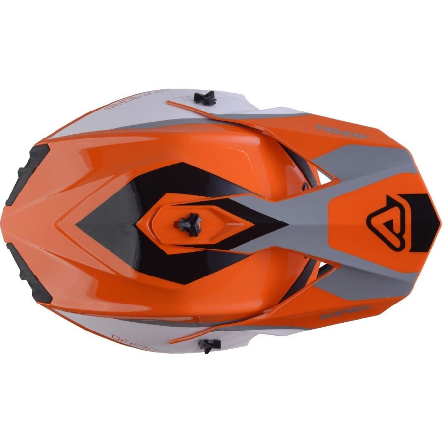 Шлем Acerbis LINEAR orange/White
