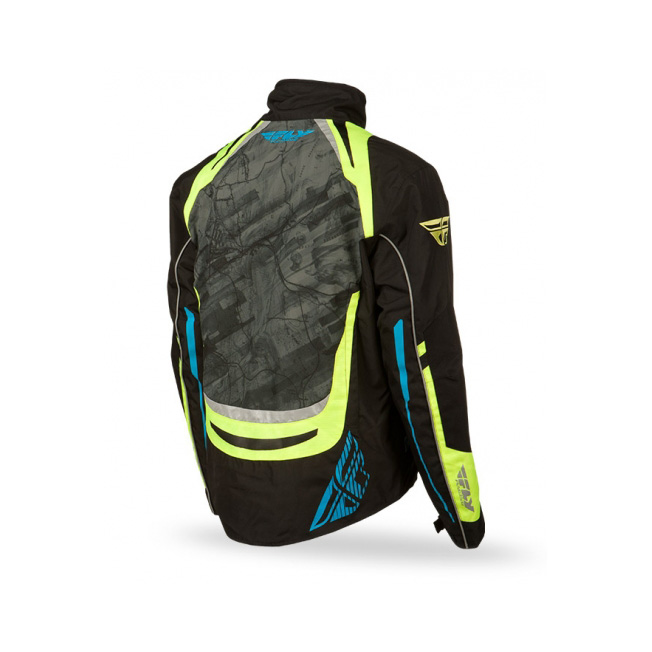 Куртка зимняя SNX PRO 2XL/56 черно желтая FLY