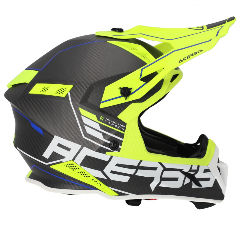 Шлем Acerbis STEEL CARBON 22-06 Black/Fluo, M