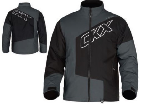 Куртка снегоходная мужская CKX PULSE серый/черный S -1