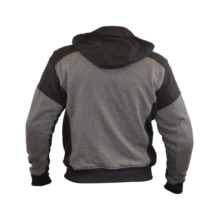 MCP Мотокуртка мужская Hoody (серо-черный, Grey-Black, XL)