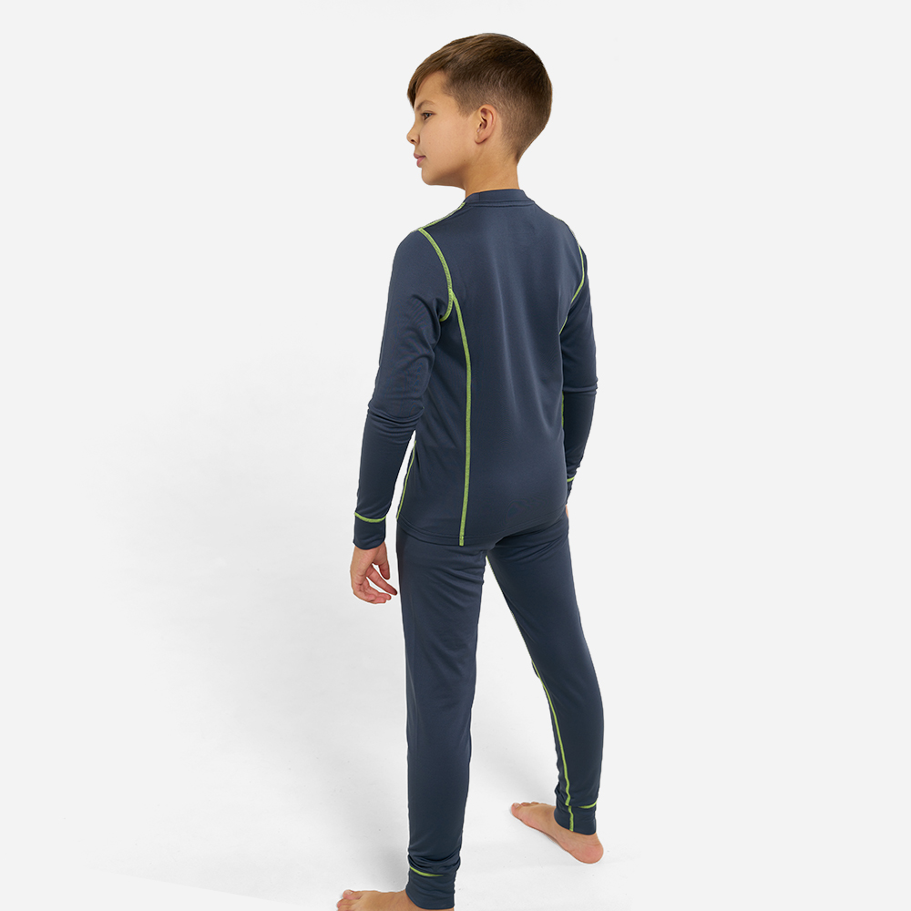 Термобелье детское Dino 6100 DarkGreyLime 