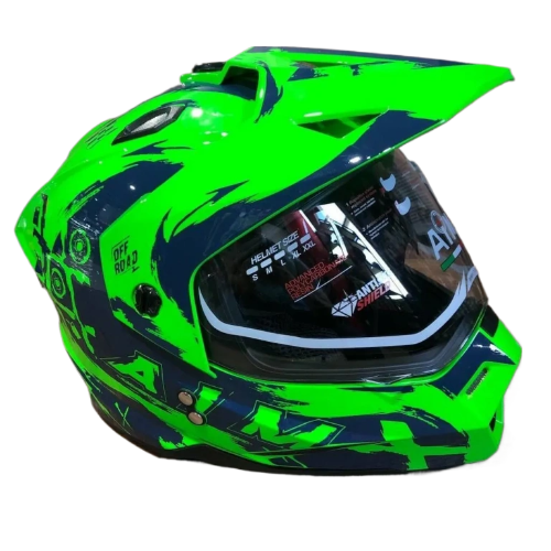 Шлем детский Aim JK802Y Green/Blue