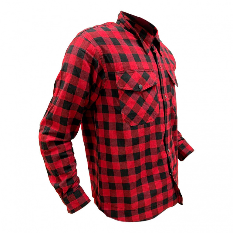 MCP Моторубашка мужская Axe Half Kevlar (Black-Red, M)